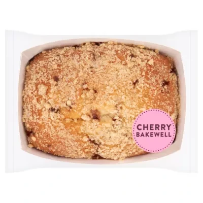 The BAKERY at ASDA Cherry Cakewell Loaf Cake