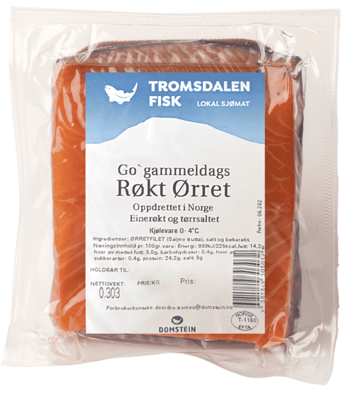 Domstein Røkt Ørret 300g