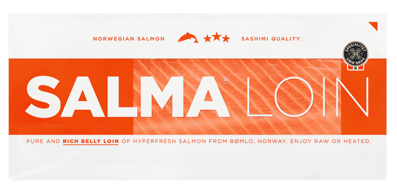 Salma Loin 1/2 Fersk Laks ca 340g