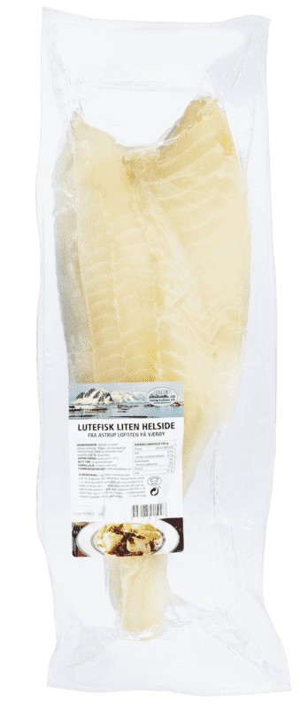 Astrup Lofoten Lutefisk Helside ca 790g