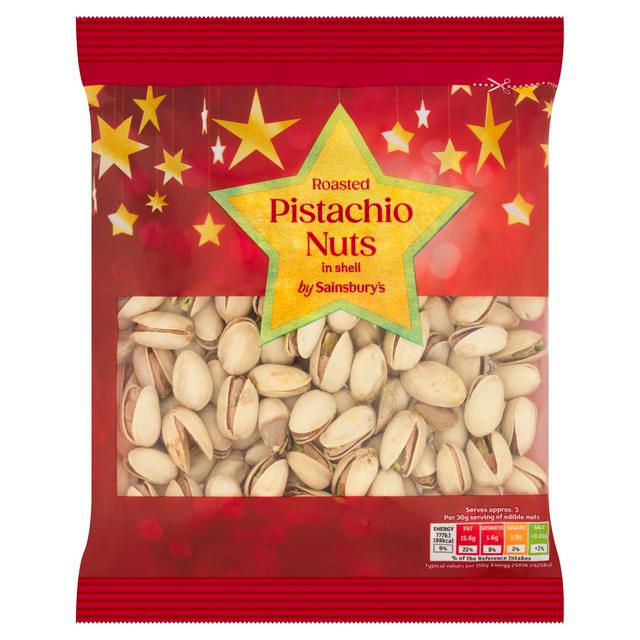 Sainsbury's Christmas Roasted Pistachio Nuts in Shell 200g