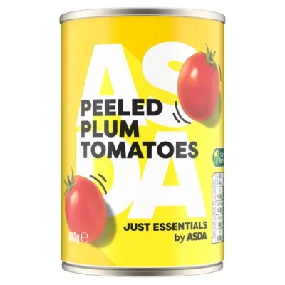 JUST ESSENTIALS by ASDA Just Essentials Peeled Plum Tomatoes 400g
