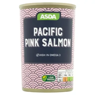 ASDA Wild Alaskan Pink Salmon 418g