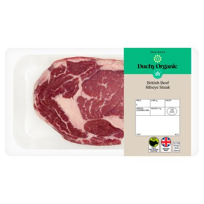 Duchy Organic British Beef Ribeye Steak