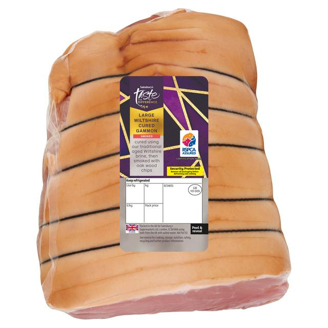 Sainsbury's Smoked Large Wiltshire Cured Gammon, Taste the Difference