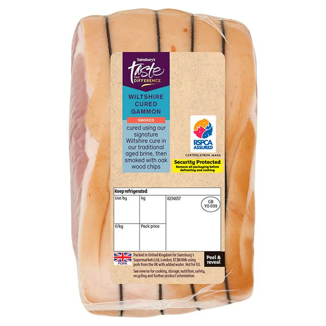 Sainsbury's Wiltshire Cured Smoked Gammon Joint, Taste the Difference