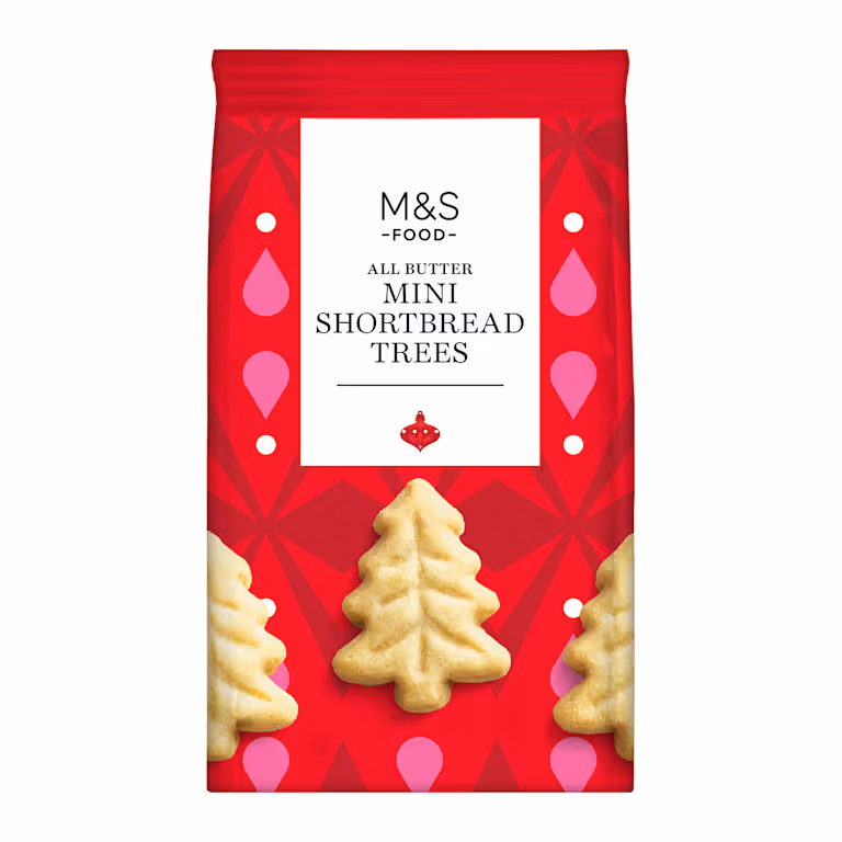 M&S All Butter Mini Shortbread Trees