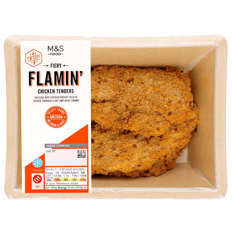 M&S Fiery Flamin' Chicken Tenders