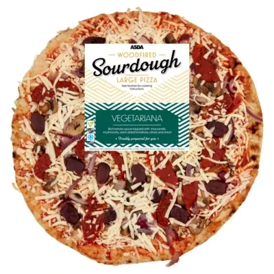 ASDA Vegetariana Large Woodfired Sourdough Pizza