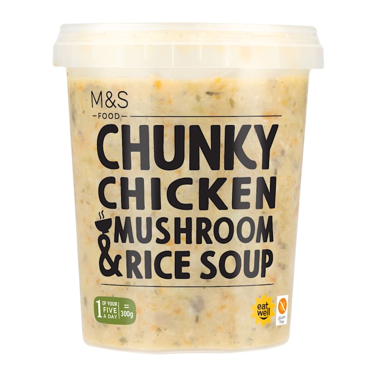 M&S Chicken, Mushroom and Rice Soup