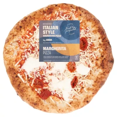 ASDA Food Hub Italian Style Margherita Pizza 398g