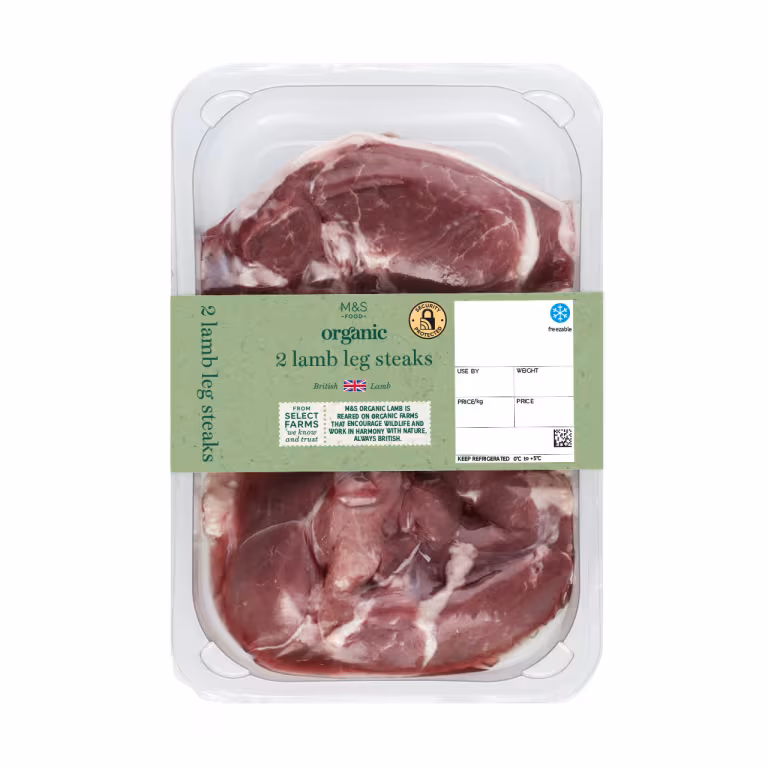 M&S 2 Lamb Leg Steaks