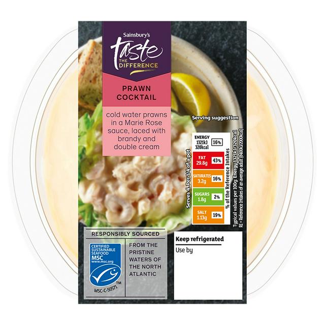 Sainsbury's Prawn Cocktail, Taste the Difference 400g