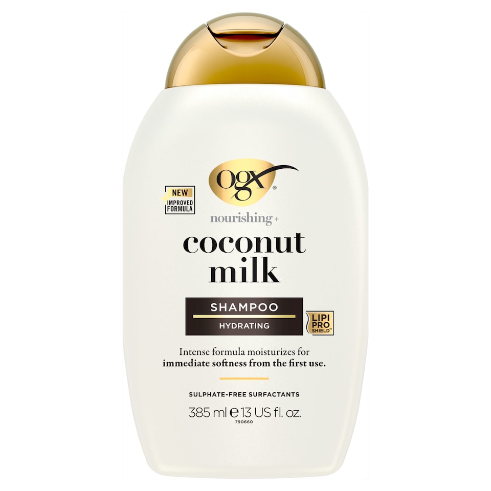 OGX Coconut Milk Shampoo for Dry and Damaged Hair 385ml