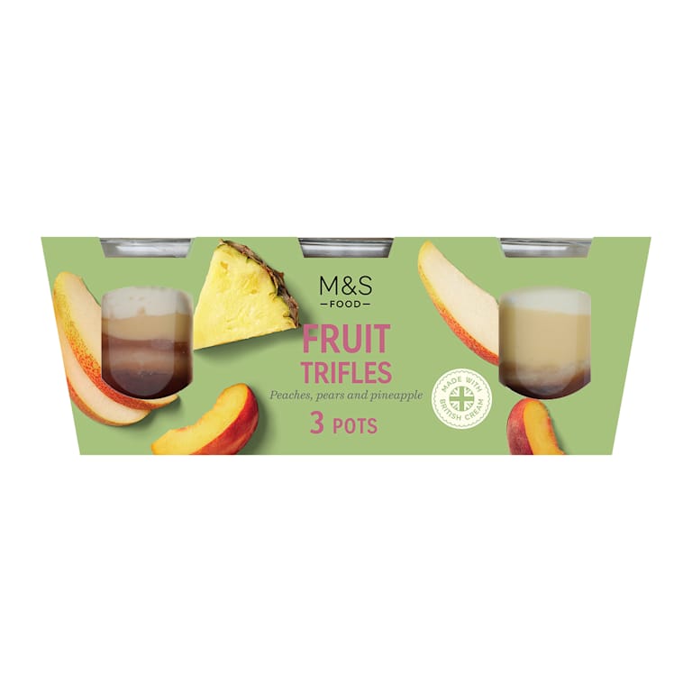 M&S Fruit Trifes (3 Pots)