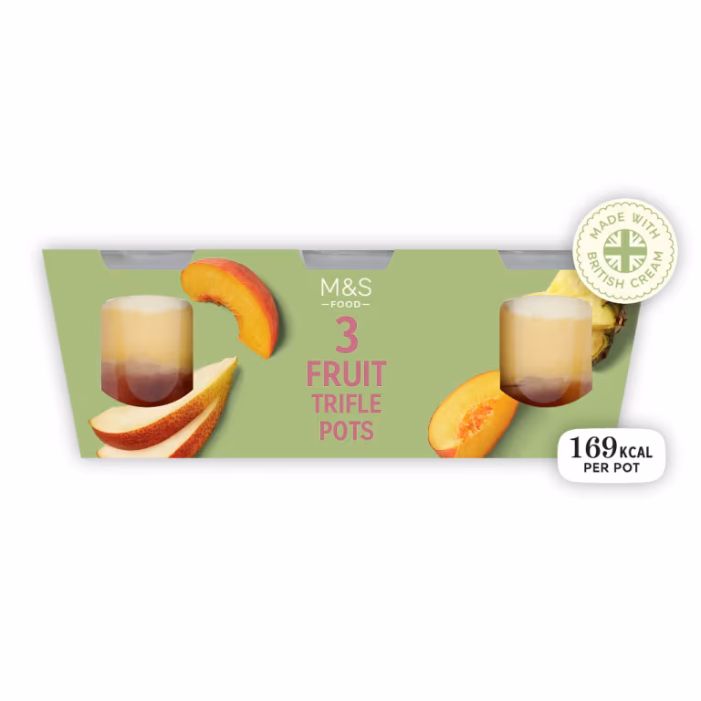 M&S Fruit Trifes (3 Pots)