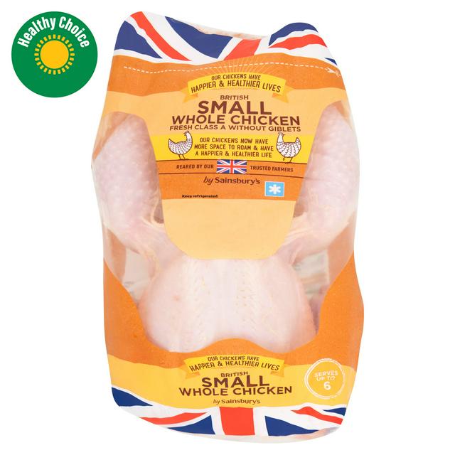 Sainsbury's British Small Whole Chicken