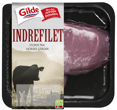 Storfe Indrefilet Skivet 300g
