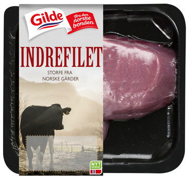 Storfe Indrefilet Skivet 300g
