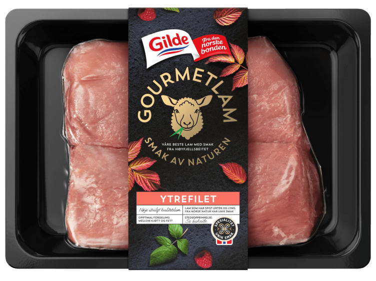 Ytrefilet Gourmetlam Ca500g