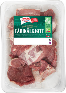 Lam Fårikålkjøtt 1kg