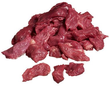 Storfe Høyrygg Strimlet 2,5kg
