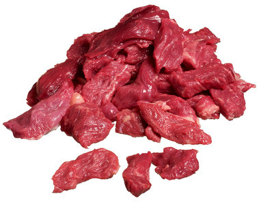 Storfe Høyrygg Strimlet 2,5kg