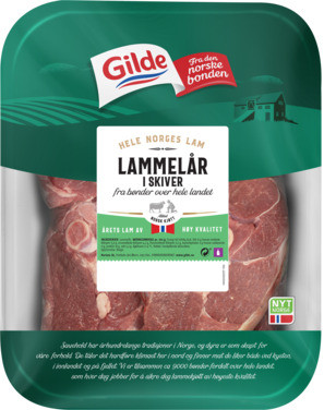 Lammelår i Skiver 2,3kg