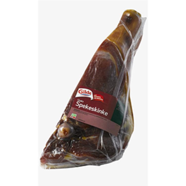 Spekeskinke Urøkt Delt m/Ben Ca3kg Gilde
