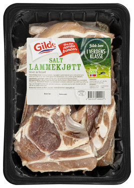 Lammekjøtt Salt 950g Gilde