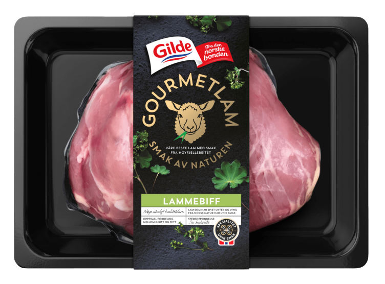 Lammebiff Av Mørbrad 500g Gourmetlam