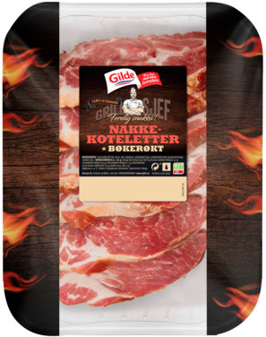 Bøkerøkte Nakkekoteletter 1,6kg