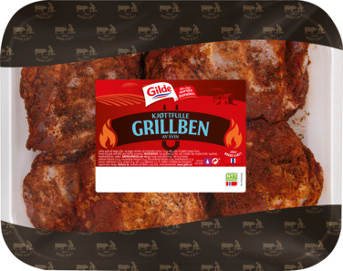 Svin Kjøttfulle Grillben Krydret 1,3kg