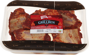 Svin Kjøttfulle Grillben Krydret 1,3kg