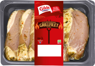 Svin Grillfilet Hvitløkmarinert 700g