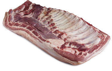 Svin Sideflesk m/Ben 2x6kg Fr Gilde