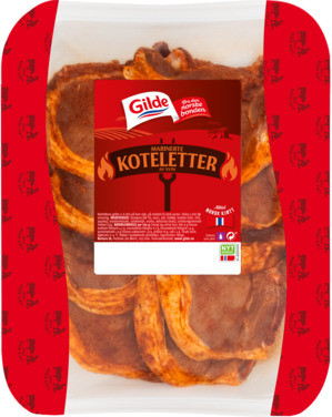 Svinekoteletter Marinerte 1,6kg Gilde