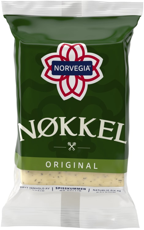 Norvegia Nøkkelost Skorpefri Ca423g