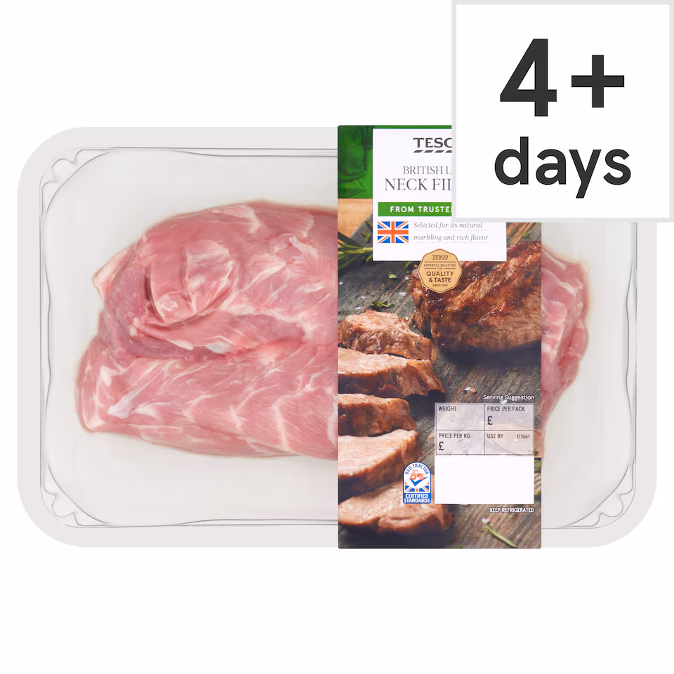 Tesco British Lamb Neck Fillets