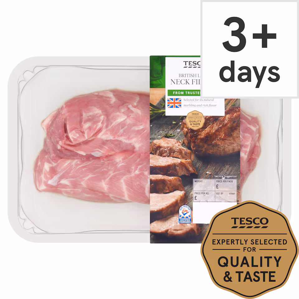 Tesco British Lamb Neck Fillets