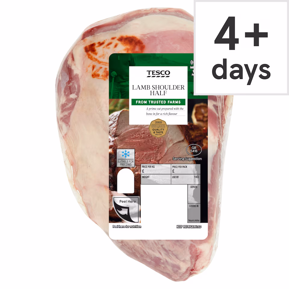 Tesco Lamb Shoulder Half