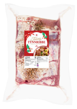 Tynnribbe Krydret Fersk