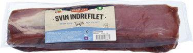 Svin Indrefilet Hel Fersk