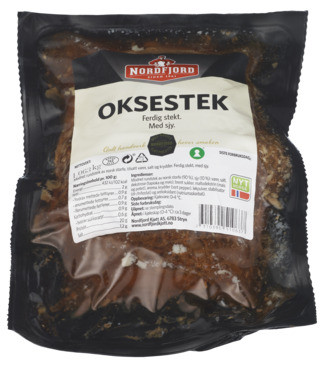 Oksesteik Stekt m/Sjy