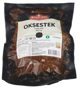 Oksesteik Stekt m/Sjy