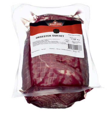 Oksestek Surret Fersk Pk