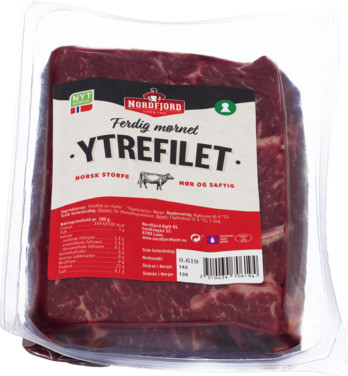 Storfe Ytrefilet Fersk Ca 600g