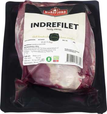 Storfe Indrefilet Fersk Ca 400g