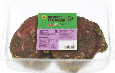 Krydret Lammelår Skivet Ca 800g