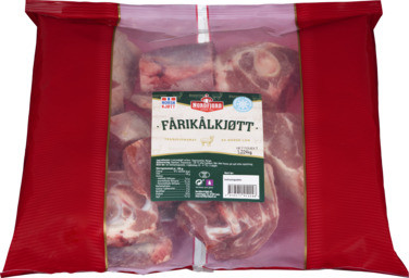 Fårikålkjøtt Lam Frys